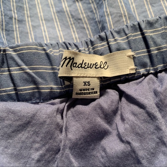 Madewell Bistro Stripe Skirt sz XS - Picture 6 of 7